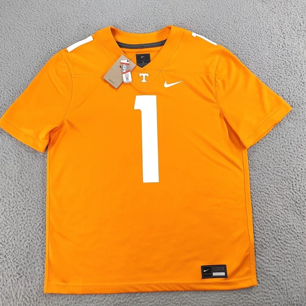 Tennessee Volunteers Jersey Men Large Orange Nike Team Engineered 1 Jason Witten